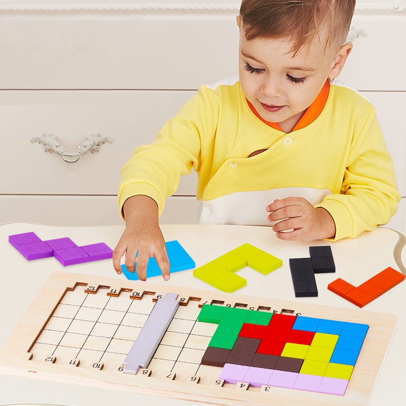 5 lợi ích của trò chơi xếp hình gỗ tetris đối với trẻ - Vtoys